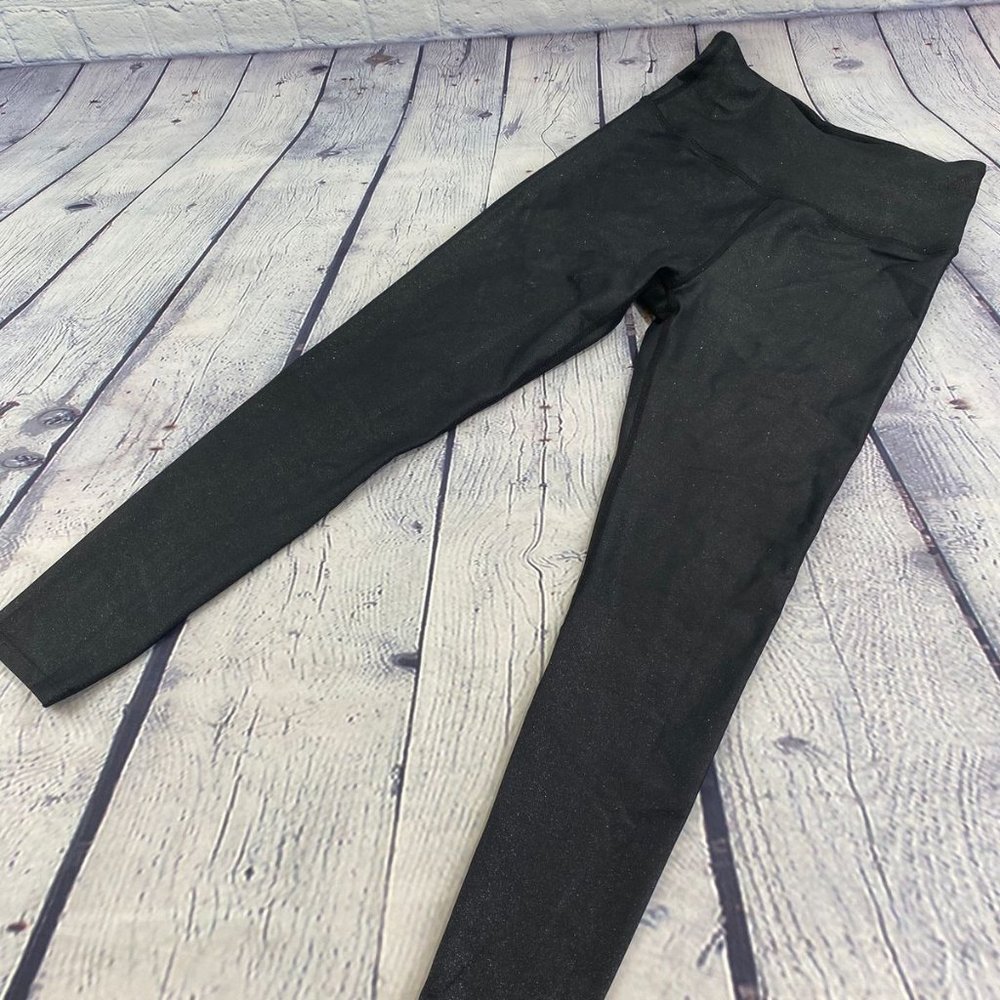 SOUL Women's Black Athletic Leggings High Rise - Picture 3 of 8